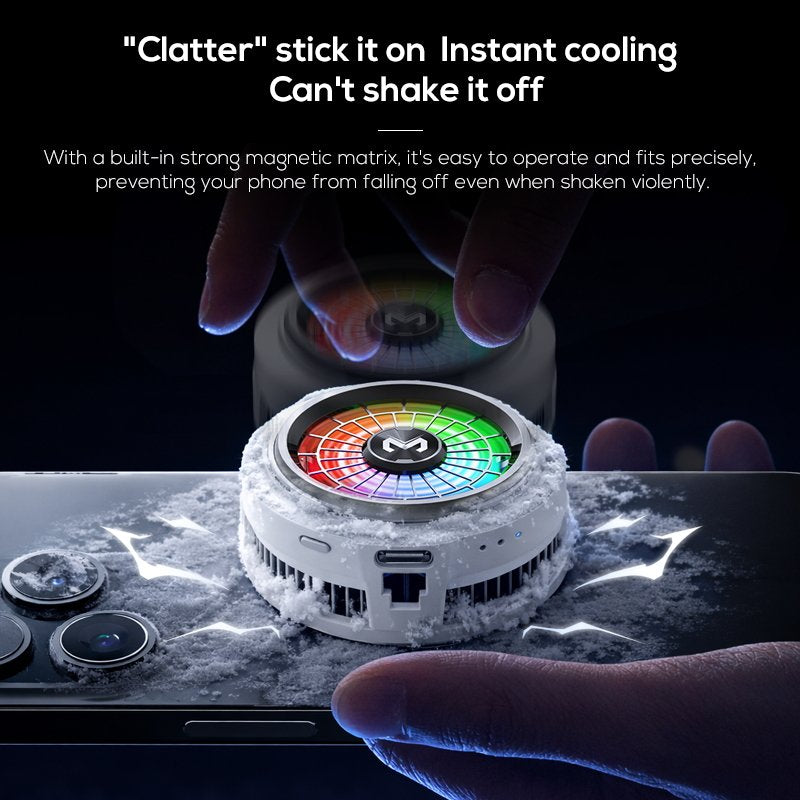 MEMO CX-20 Magnetic Phone Cooler – Semiconductor Gaming Cooling Fan