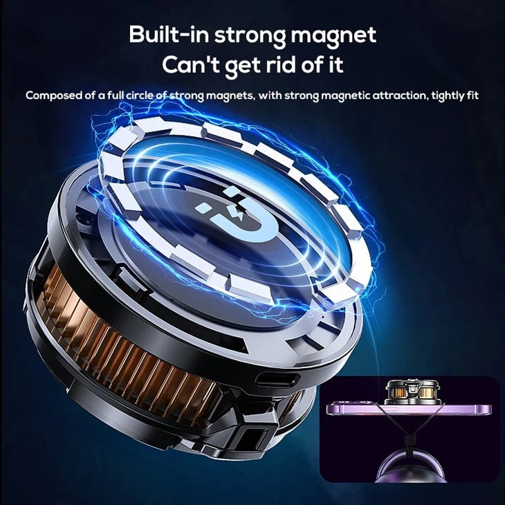 MEMO CX07 RGB Semiconductor Phone Cooler – 15W Mobile Gaming Cooling Fan